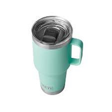 images-13.jpg YETI Rambler - Taza de viaje de 30 onzas, acero inoxidable, aislada al aspiradora con tapa fuerte - Imagen 1
