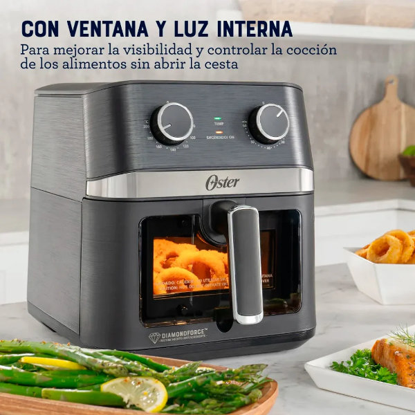 Oster  Freidora de Aire DiamondForce 6 Litros, CKSTAF60WMDF - Imagen 4