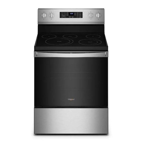 Whirlpool_5.jpg Whirlpool  Cocina Eléctrica 30" de Vitrocerámica+Air Fryer, YWFE550SOLZ - Imagen 1