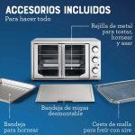 Oster Horno con Freidora de Aire 42L (TSSTTVFDMAFNS) - Imagen 2