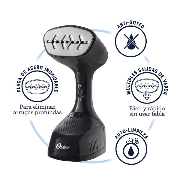 Oster Plancha Vaporizador Portátil, GCSTES-101 - Imagen 4
