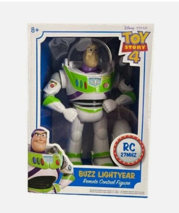 9jriYaF1-buzz-5.jpg Disney Toy Story 4 Buzz Lightyear Figura Control Remoto RC 27MHz - Imagen 3