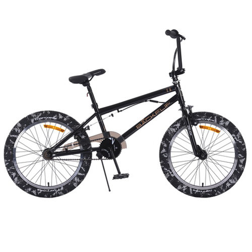 BICICLETA 20 BMX SP BACK FLIP 2.0 NEGRO/COBRE - Imagen 1