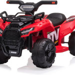 Cuatrimoto eléctrica de juguete con baterías de 6 Voltios, 4 ruedas, faros, MP3, USB, control de volumen y un asiento grande para regalar a niños y niñas de 1 a 3 años - Imagen 3