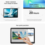 SAMSUNG Galaxy Tab S10 FE - Tablet Android WiFi de 128 GB, pantalla grande, batería de larga duración, procesador Exynos 1580, resistente al agua IP68, actualización de 90 Hz, S Pen para tomar notas - Imagen 3